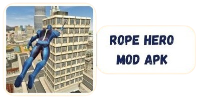 Rope Hero Mod Apk Logo